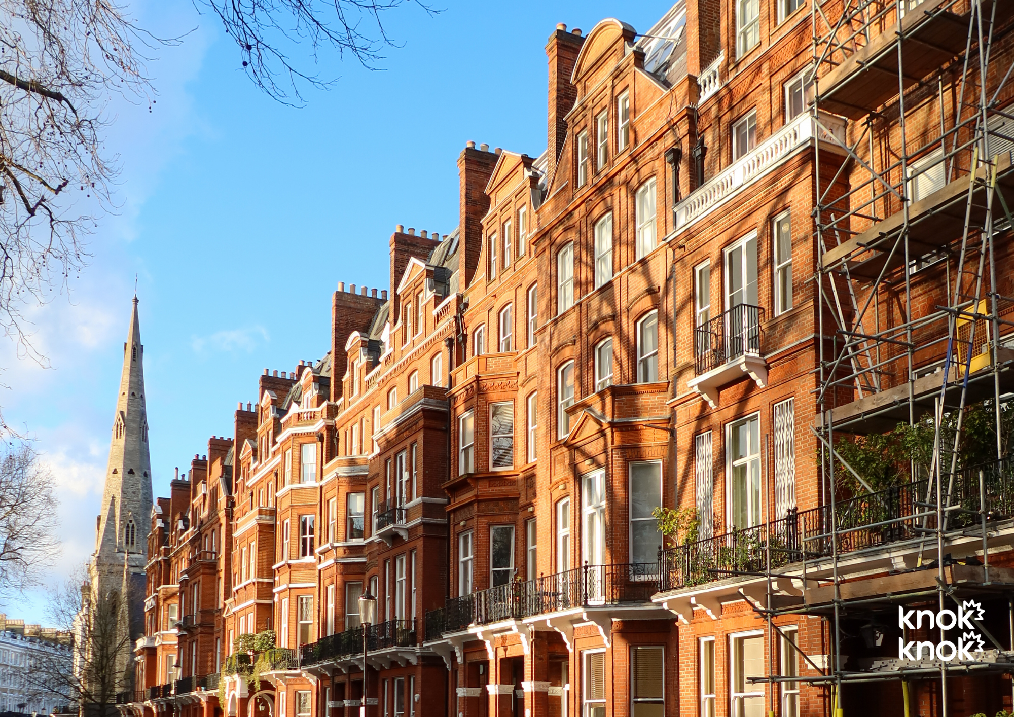Red-brick prime London architecture